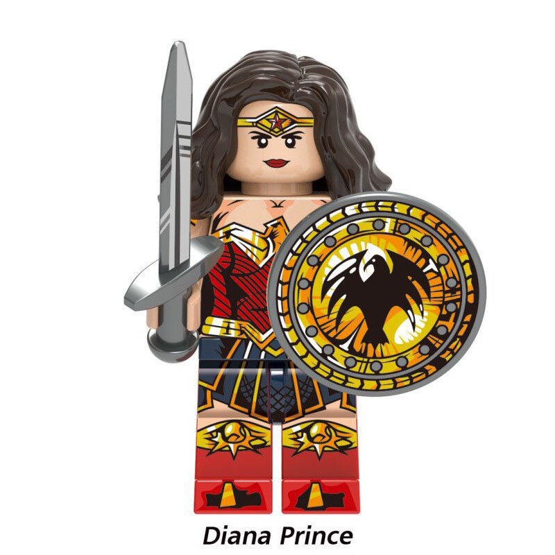Mô Hình Đồ Chơi Nhân Vật Siêu Anh Hùng Diana Prince Barbara Minerva Steve Trevor Cheetah