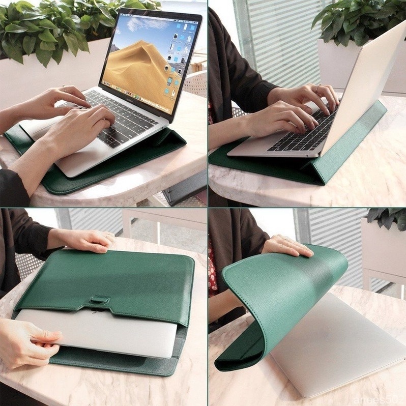 Ultra Túi Da pu Đựng laptop Siêu Mỏng Cho dell inspiron xps 11 / 12 / 13 / 14 / 15 inch new 13 plus 15 16 vostro 3510 3515 3420 5410 5620 3400
