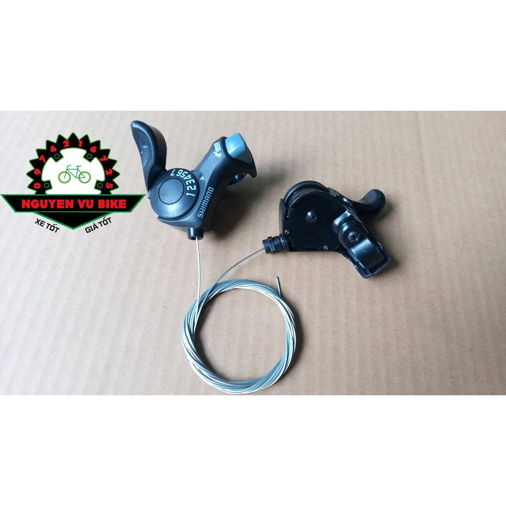 Tay đề gạt Shimano 3x7 - Rẻ nhất HN