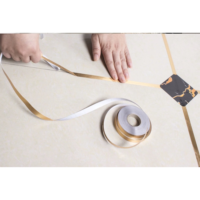 Cuộn 20m Viền Chỉ Dán Trang Trí Tường DV451