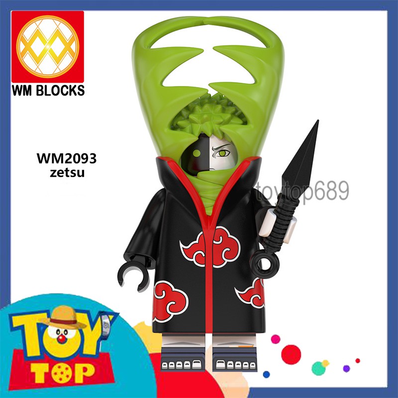 [Có sẵn][Một con] Minifigures non - lego Naruto Ninja - Akatsuki Sasuke Itachi Pain Obito ..hãng WM mã WM6105 WM6106