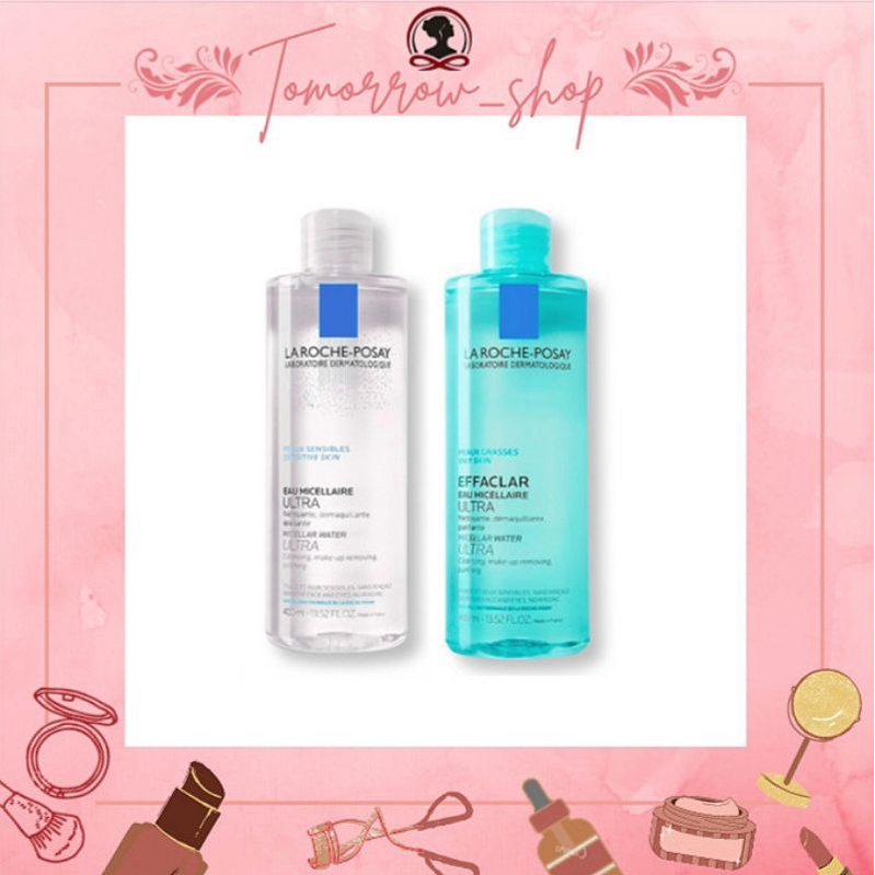 Nước tẩy trang cho da dầu và da nhạy cảm La roche-posay 50ml-400ml
