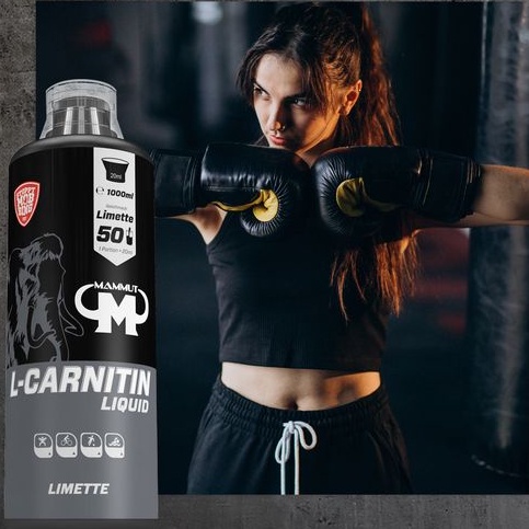 Đốt Mỡ Tự Nhiên L CARNITINE Mammut Nutrition Nhập khẩu Đức 50 LẦN DÙNG 1000ml
