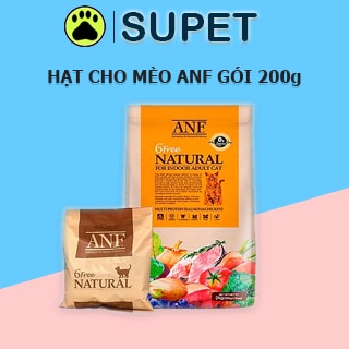 Thức Ăn Mèo Hữu Cơ ANF gói 200g, Đầy Đủ Chất Dinh Dưỡng Tăng Cường Hệ Miễn Dịch
