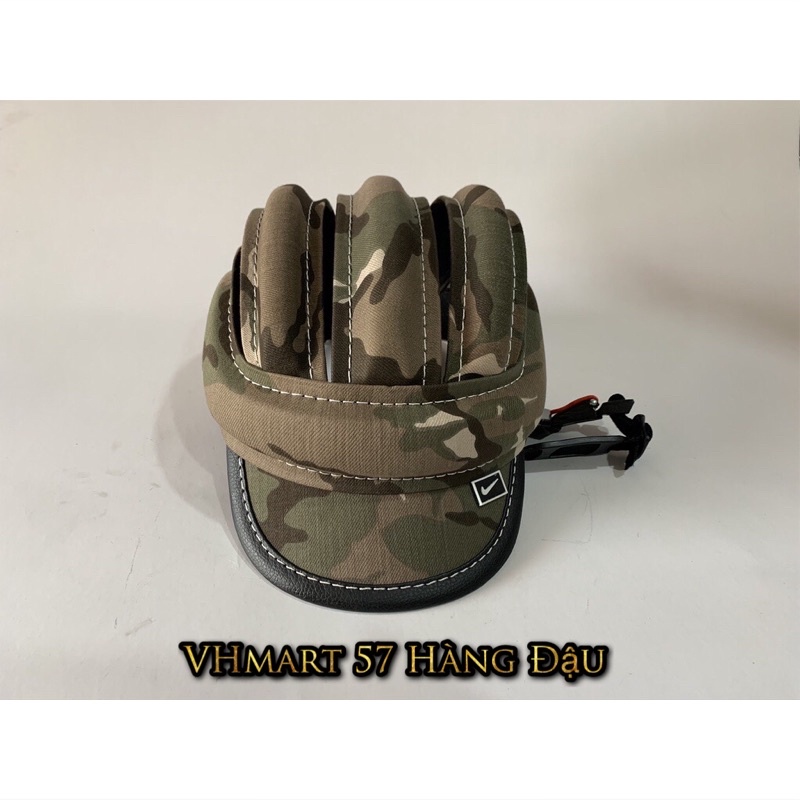 Mũ bảo hiểm phao hơi xe đạp,xe máy 3 sọc người lớn