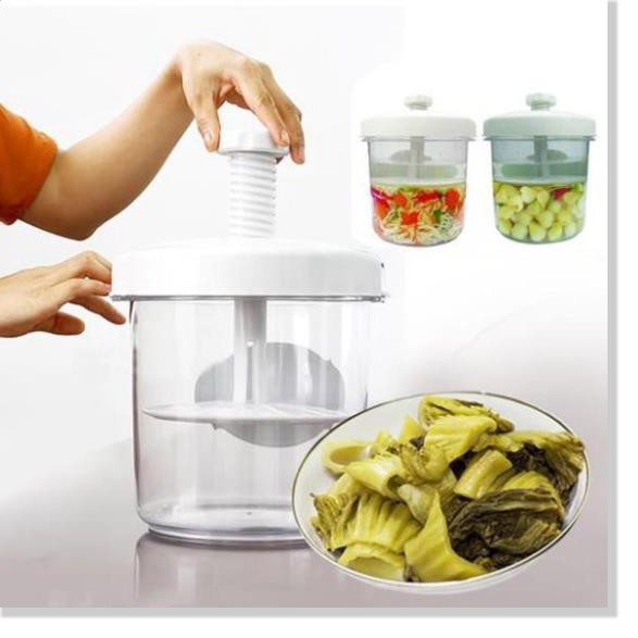 Hộp muối dưa, cà An toàn  nhựa Việt Nhật cao cấp đường kính 22cm, cao 20cm. Bữa ăn ngon hơn với dưa,cà tự làm