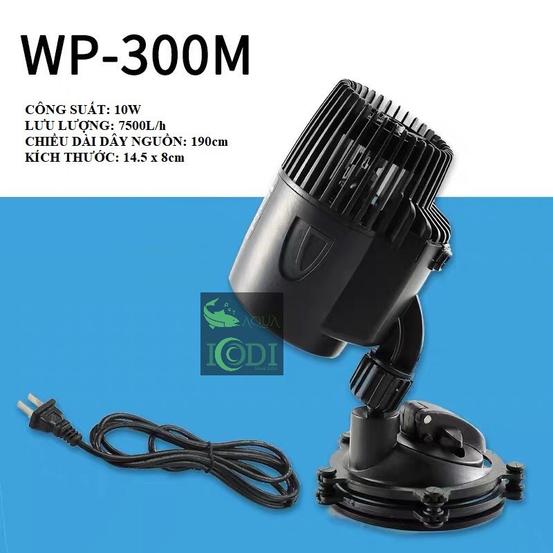 QUẠT THỔI LUỒNG BỂ CÁ SOBO WP-300M