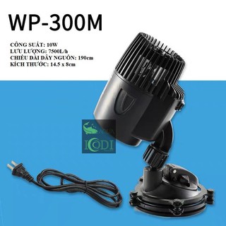 QUẠT THỔI LUỒNG BỂ CÁ SOBO WP-300M