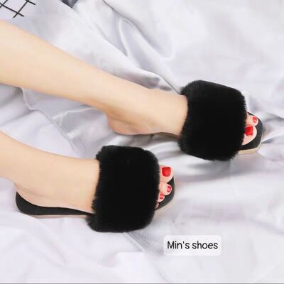 Min's Shoes - Dép Lông Cao Cấp Đế Mềm Dép 100