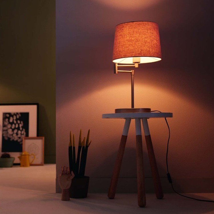 Đèn Trang Trí Để Bàn Philips 36132 Donne Table Lamp - Ánh Sáng Trắng - Hàng Chính Hãng