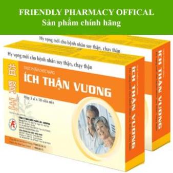 Ích Thận Vương – Hỗ trợ điều trị suy thận (Hộp 30 viên)