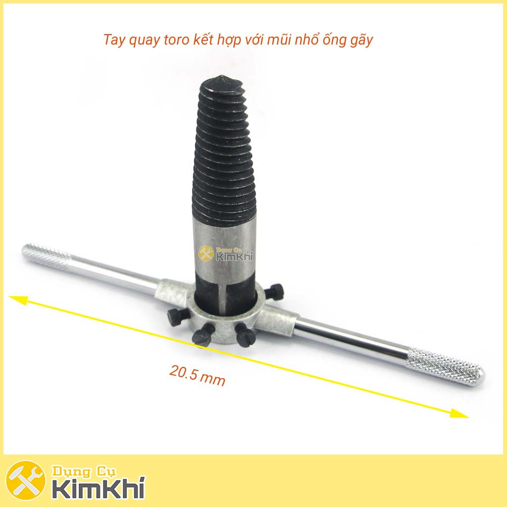 Bộ dụng cụ tháo ống nước bị gãy đầu Φ21-Φ27