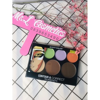 Bảng Che Khuyết Điểm - Triệt Sắc - Tạo Khối CITY COLOR USA