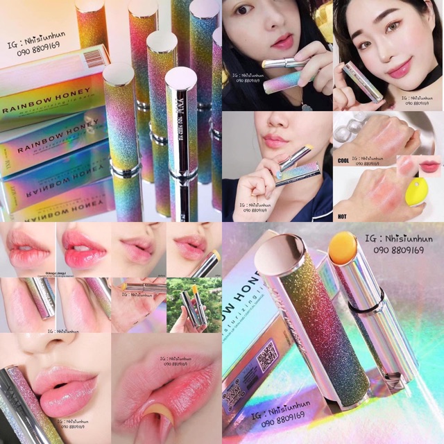 Son dưỡng YNM Rainbow Honey Lip Balm