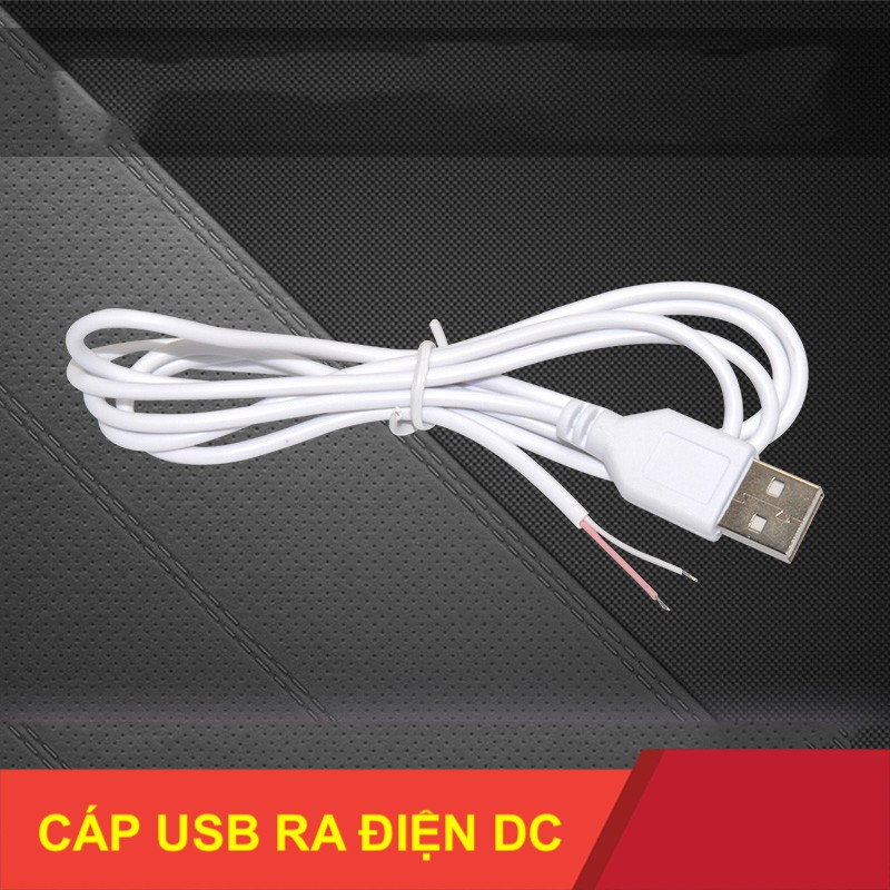 Dây cáp USB để lấy ra nguồn DC - LK0108