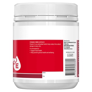 Vitamin E 500IU Healthy Care Úc (200 viên)