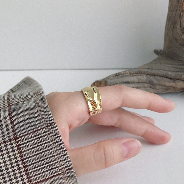 Nhẫn Đeo Tay Kim Loại Phong Cách Hip Hop Cho Nữ