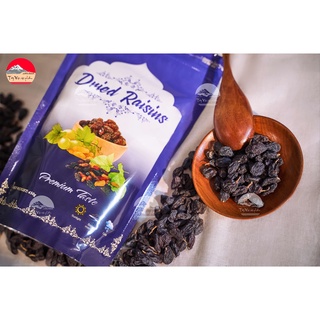 [Tặng 1 gram saffron với đơn trên 400k] Nho Đen Tân Cương khô tự nhiên trên cành - vị ngọt thanh tự nhiên - Túi 450 gram
