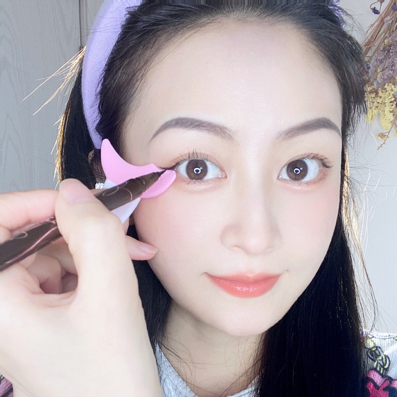 Gel Silica Mềm Mại Trang Điểm Mắt Chuyên Nghiệp / Sử Dụng Mascara / Bút Kẻ Mắt Hình Quả Bầu Dục