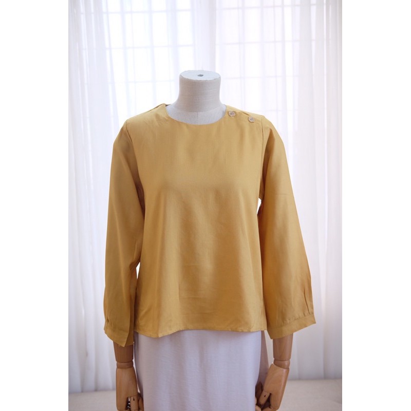 Ceci Cela - Áo Button Side Tay Dài