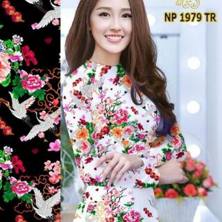 Vải áo dài mặc Tết