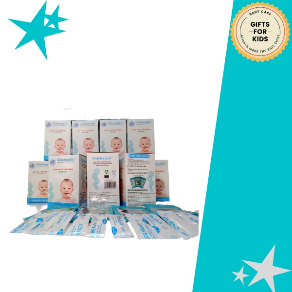 Đồ dùng cho bé Gạc Rơ Lưỡi Kidshealth  Tiện Lợi Dễ Dùng