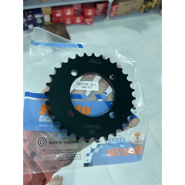 Dĩa tải recto Thái Lan exciter 135 4 số, 5 số size 31-43