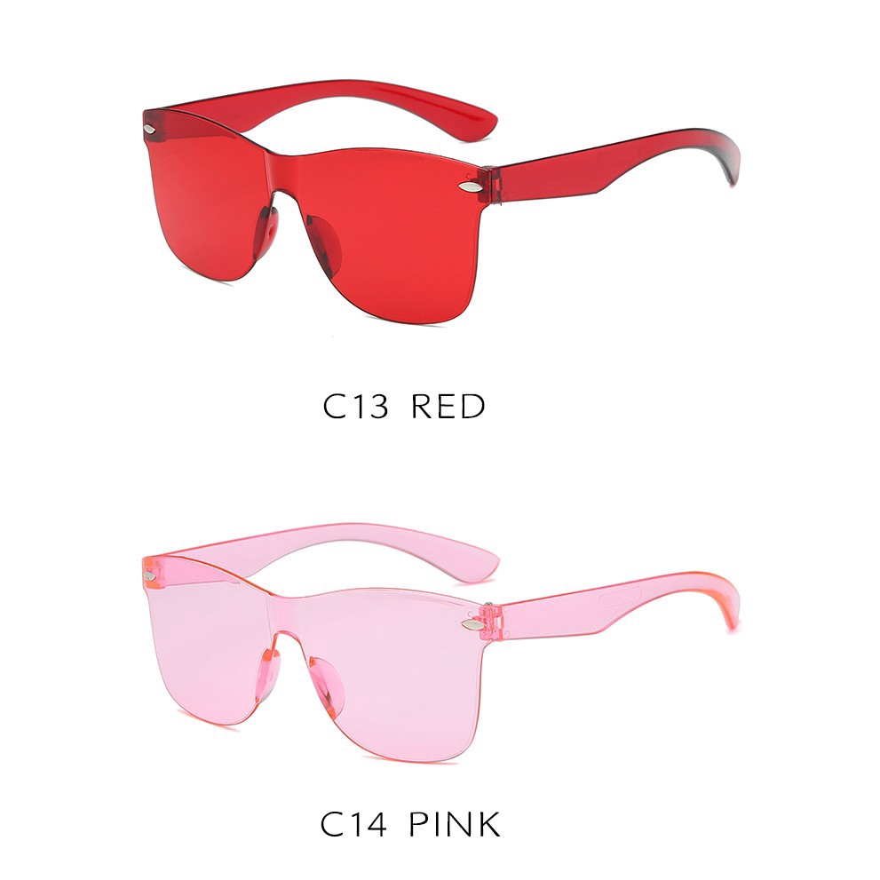 Kính mắt cỡ lớn màu kẹo ngọt thời trang Hàn Quốc