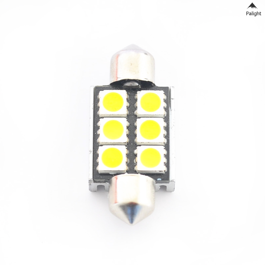 2 đèn LED HID 5050 soi biển số xe & trang trí nội thất xe otô đa năng