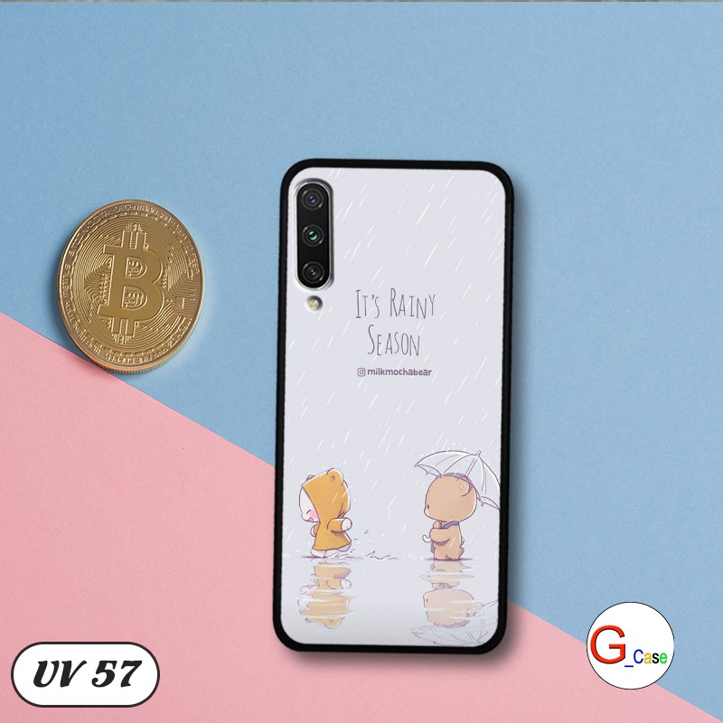 Ốp điện thoại Xiaomi Mi A3 - lưng nhám viền dẻo