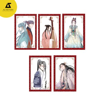 [Book Gifts] Bộ card đặc biệt Xuyên thành phản diện tập 1 Hcomics (Mỗi bộ 5 cái)