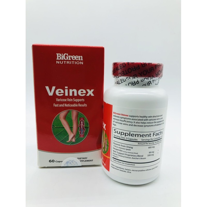 VEINEX- VIÊN UỐNG GIẢI QUYẾT CÁC VẤN ĐỀ TĨNH MẠCH VÀ TRĨ LỌ 60 viên | BigBuy360 - bigbuy360.vn