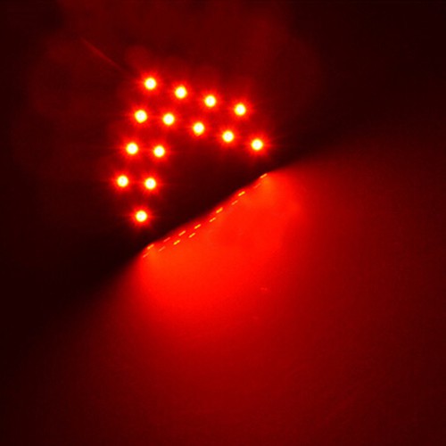 Set 2 Đèn Led Xi Nhan Hình Mũi Tên Gắn Gương Chiếu Hậu Xe Hơi