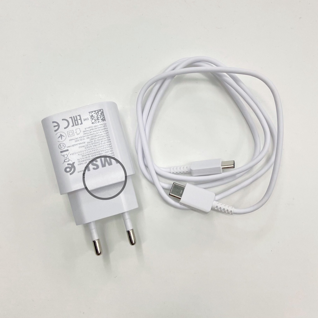 Bộ Combo Sạc Nhanh P.d Typec To Typec 25W Cho Điện Thoại Samsung Hàng Cao Cấp