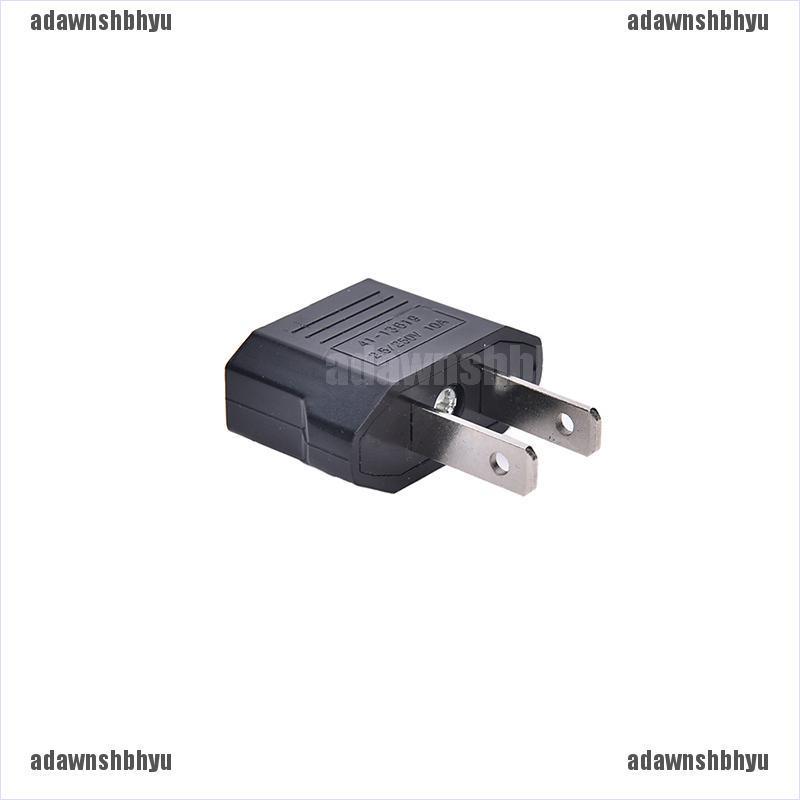 Set 4 Phích Cắm Chuyển Đổi EU Sang US USA Tiện Dụng