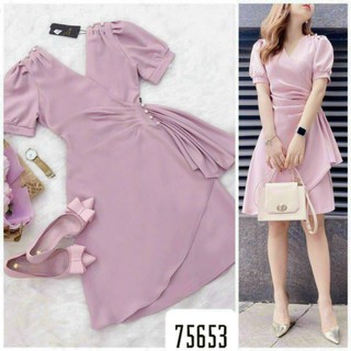 Đầm dự tiệc đính ngọc eo