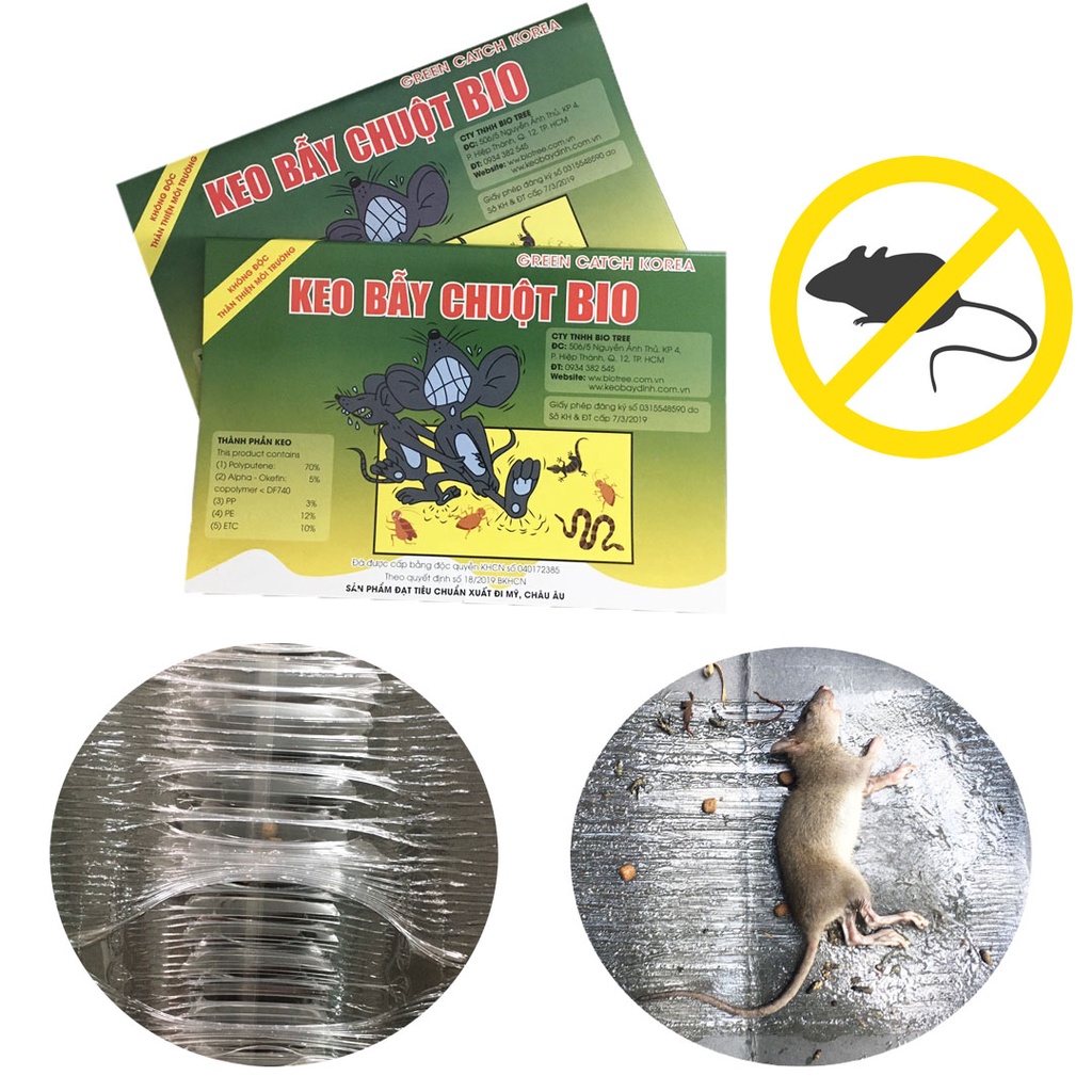 Keo dính chuột, Keo bẫy chuột