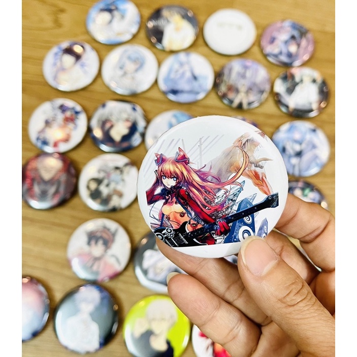Huy hiệu anime shin seiki Evangelion 3 cái khác nhau