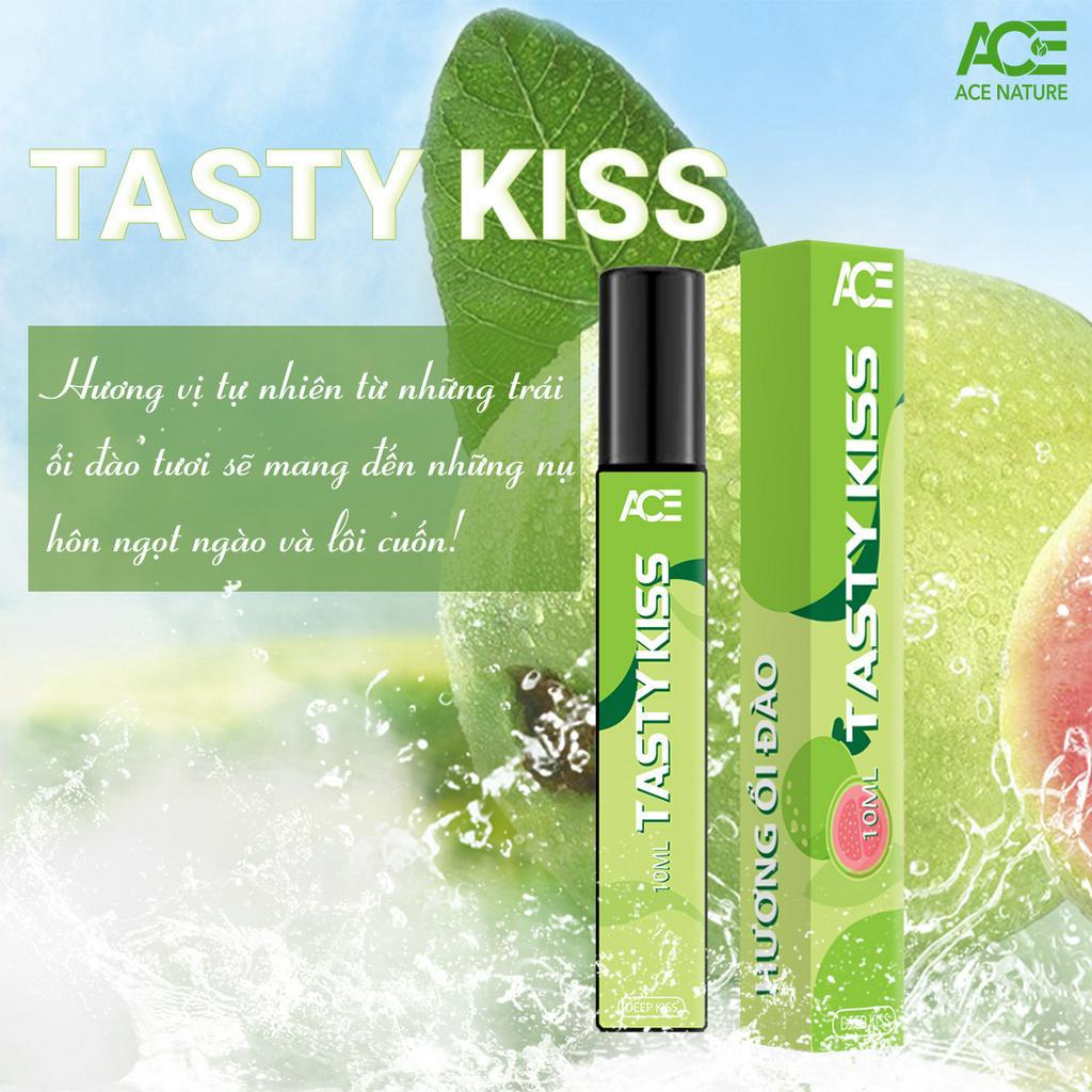 Xịt thơm miệng Deep Kiss ACE cho nam và nữ 10ml với 3 hương vị tự nhiên the mát khử mùi tức thì