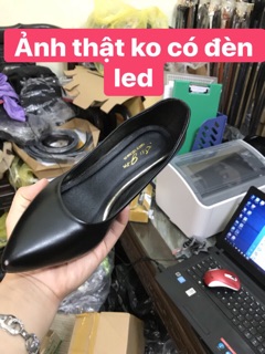 GIÀY NỮ CÔNG SỞ TRƠN ĐEN
