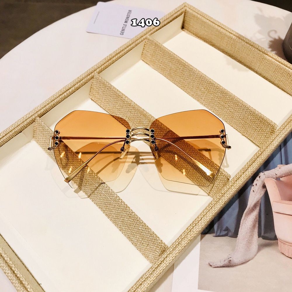 Mắt kính nữ phong cách vintage thời trang❤️FREESHIP❤️kính mát hàn quốc ulzzang M1406