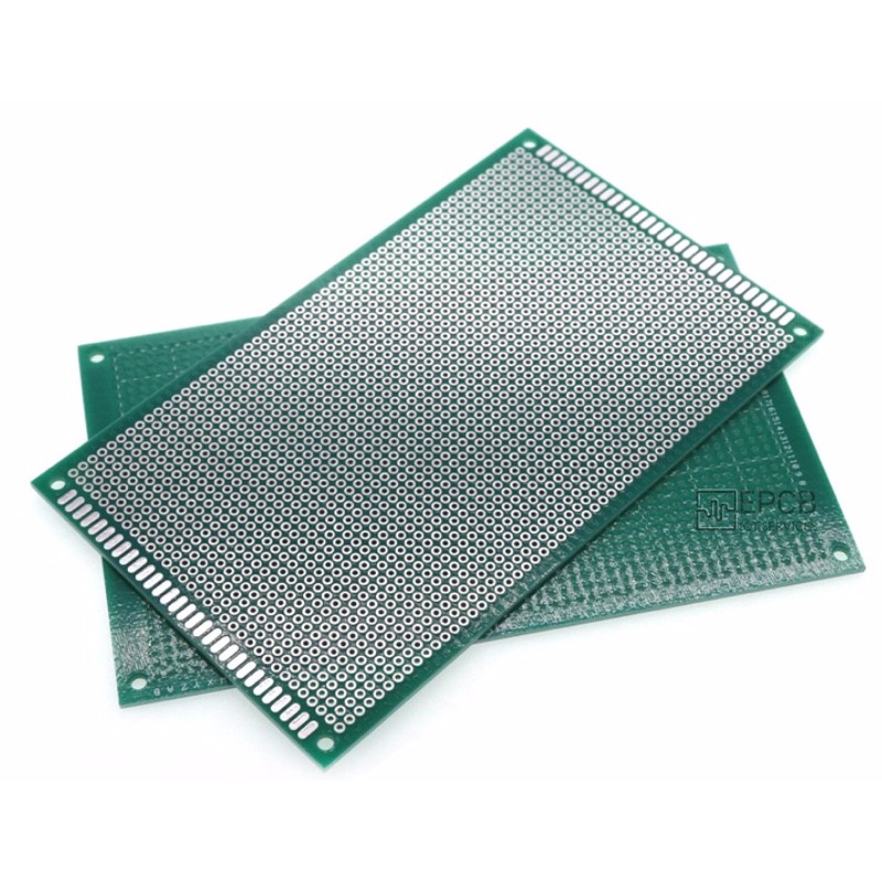 Test board hàn đục lỗ, phít đồng thuỷ tinh 1 mặt 9x15cm