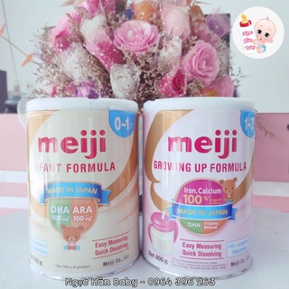 Sữa Meiji số 0/số 1 lon 800g hàng nhập khẩu