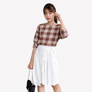 Chân váy xếp li sườn kims - vn190045