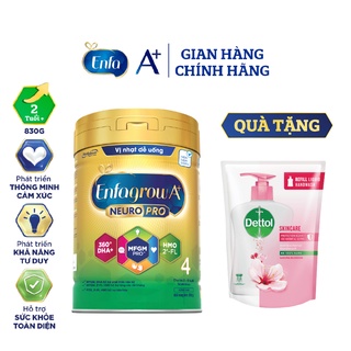  Sữa bột Enfagrow A+ Neuropro 4 - FL HMO Vị Nhạt Dễ Uống – 830g