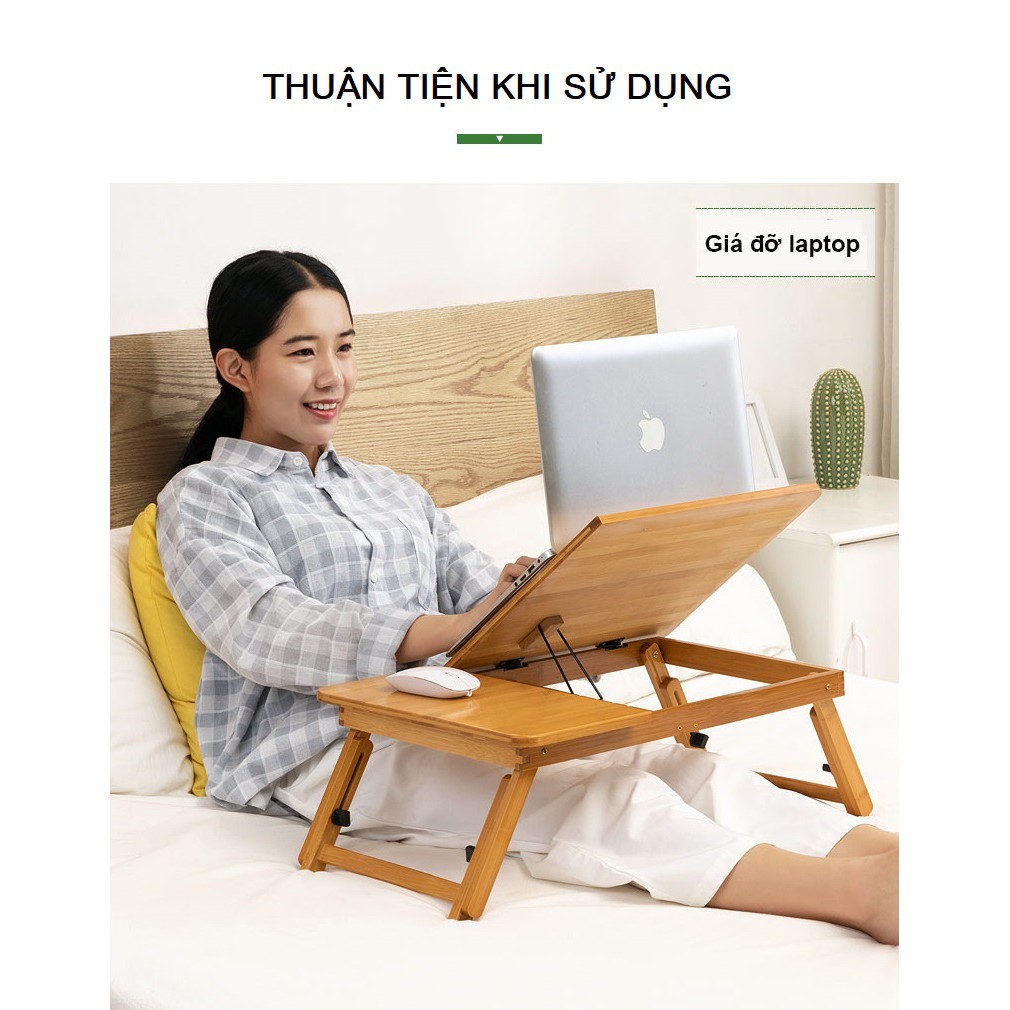 Bàn Gấp Học Sinh Thông Minh Gấp Gọn, Bàn Xếp Laptop Đa Năng Có Thể Gấp Gọn Tùy Chỉnh Nhiều Góc Độ