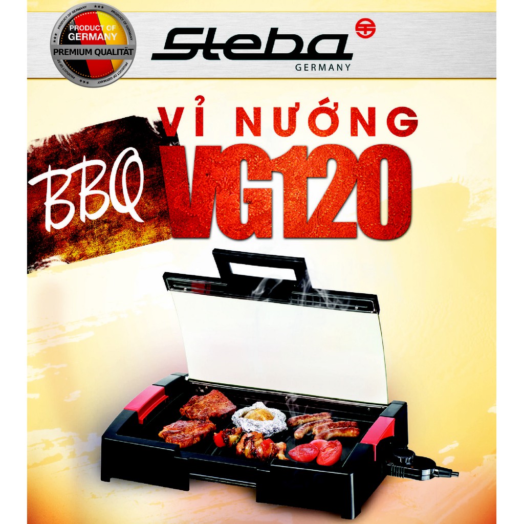 [FREESHIP 99K]_VỈ NƯỚNG STEBA GERMANY VG120
