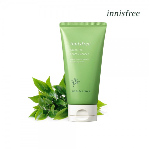 [Có sẵn] Sữa rửa mặt Innisfree Trà Xanh - Làm sạch sâu & ngăn ngừa mụn | BigBuy360 - bigbuy360.vn