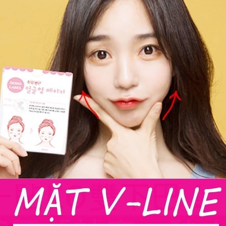 Combo 40 Miếng Dán Mặt Vline Hỗ Trợ Làm Đẹp Cho Bạn Nữ Thêm Xinh
