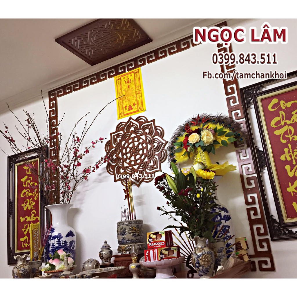 Combo 10 viền trang trí ban thờ dài 2m | BigBuy360 - bigbuy360.vn